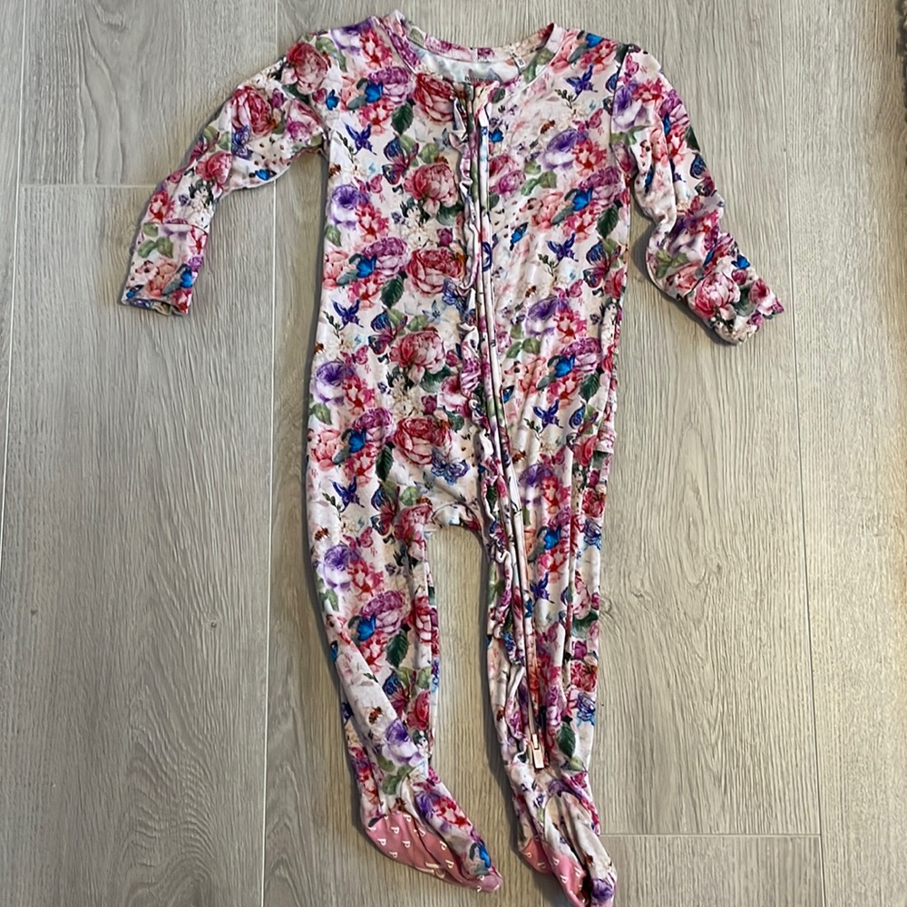 Posh Peanut Ruffle Footed Sleeper